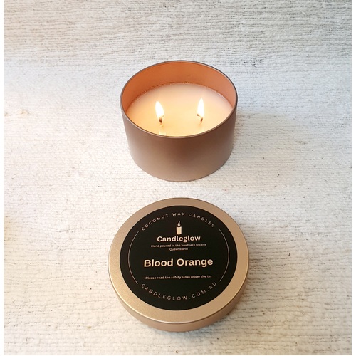 Copper Candle Tin - Blood Orange