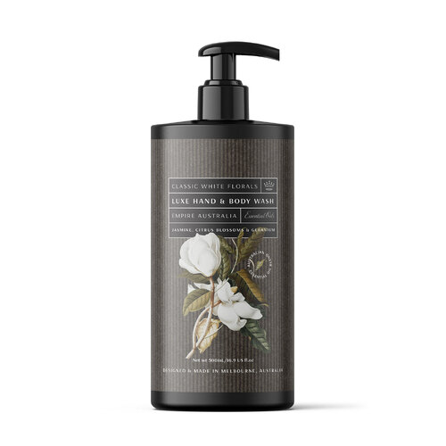 Classic White Florals Hand & Body Wash